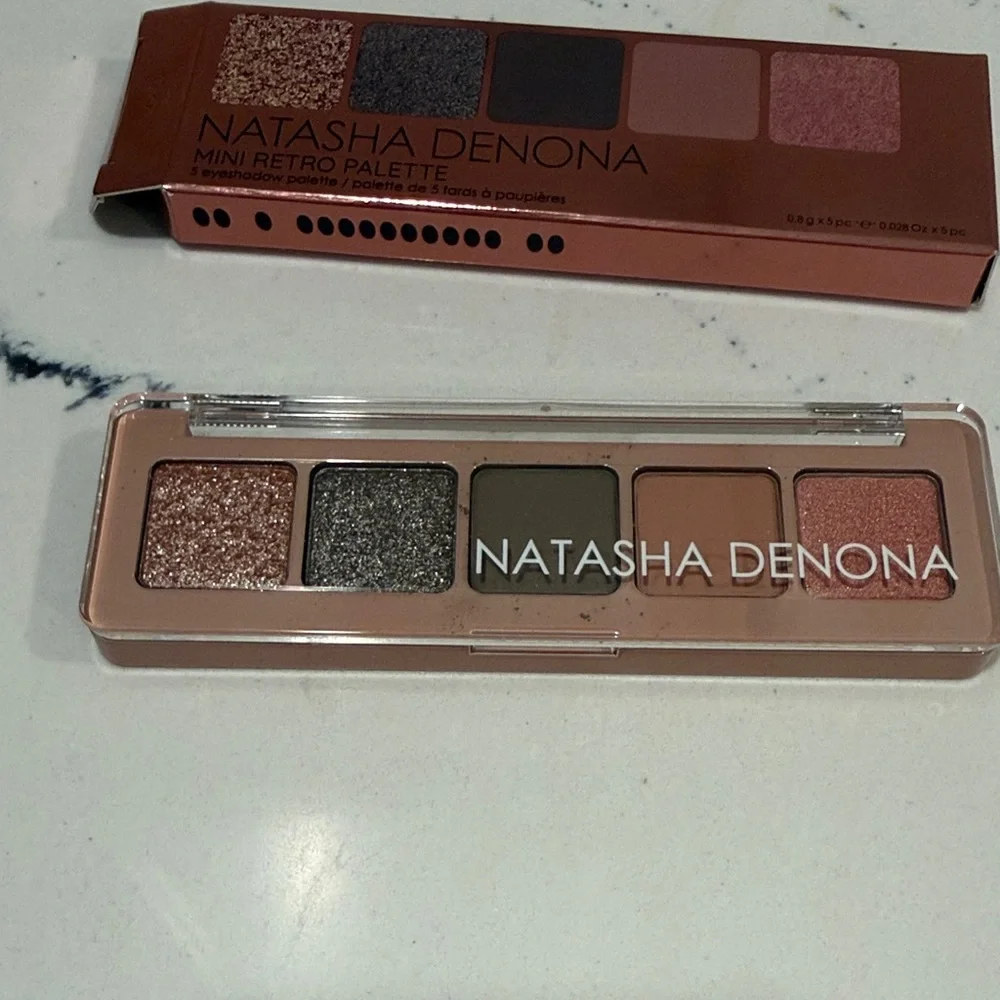 Natasha Denona Mini Retro Palette - Rose, Bronze, Copper, Brown, Mauve